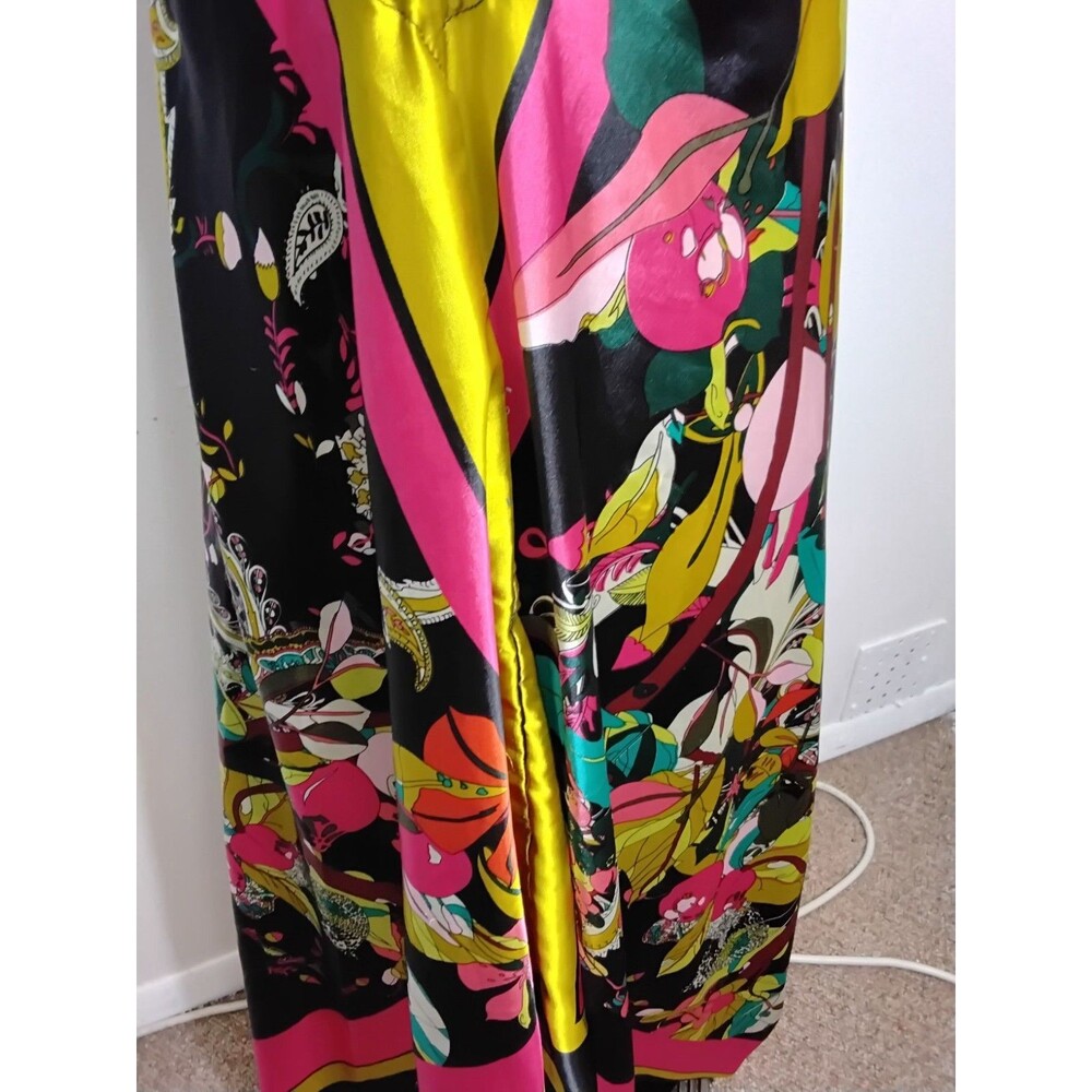 123 Coachella Paisley Festival Y2K Fairy Strapless Handkerchief Hem Dress One Si - Picture 5 of 8